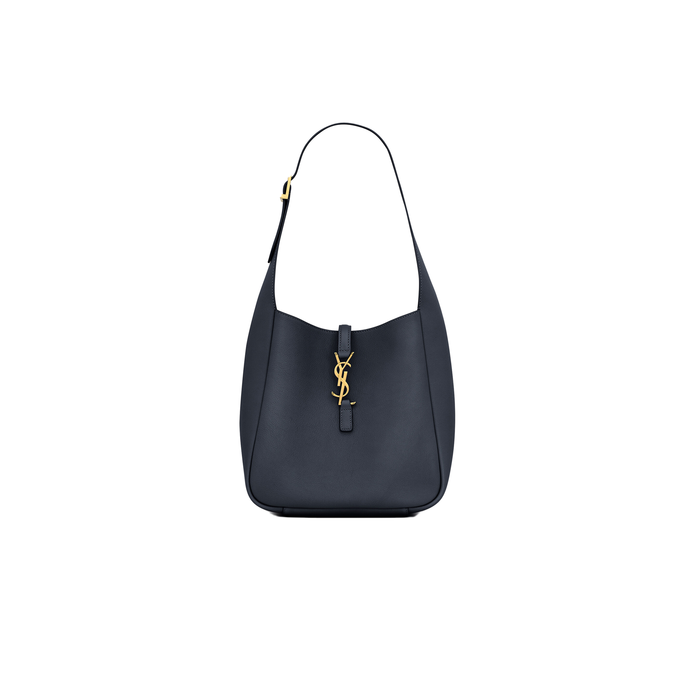 y*l le 5 À 7 S*pple small in grained leather 713938aaauq4100 (23*22*8cm)